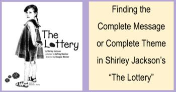 the lottery tone|the lottery shirley jackson themes.